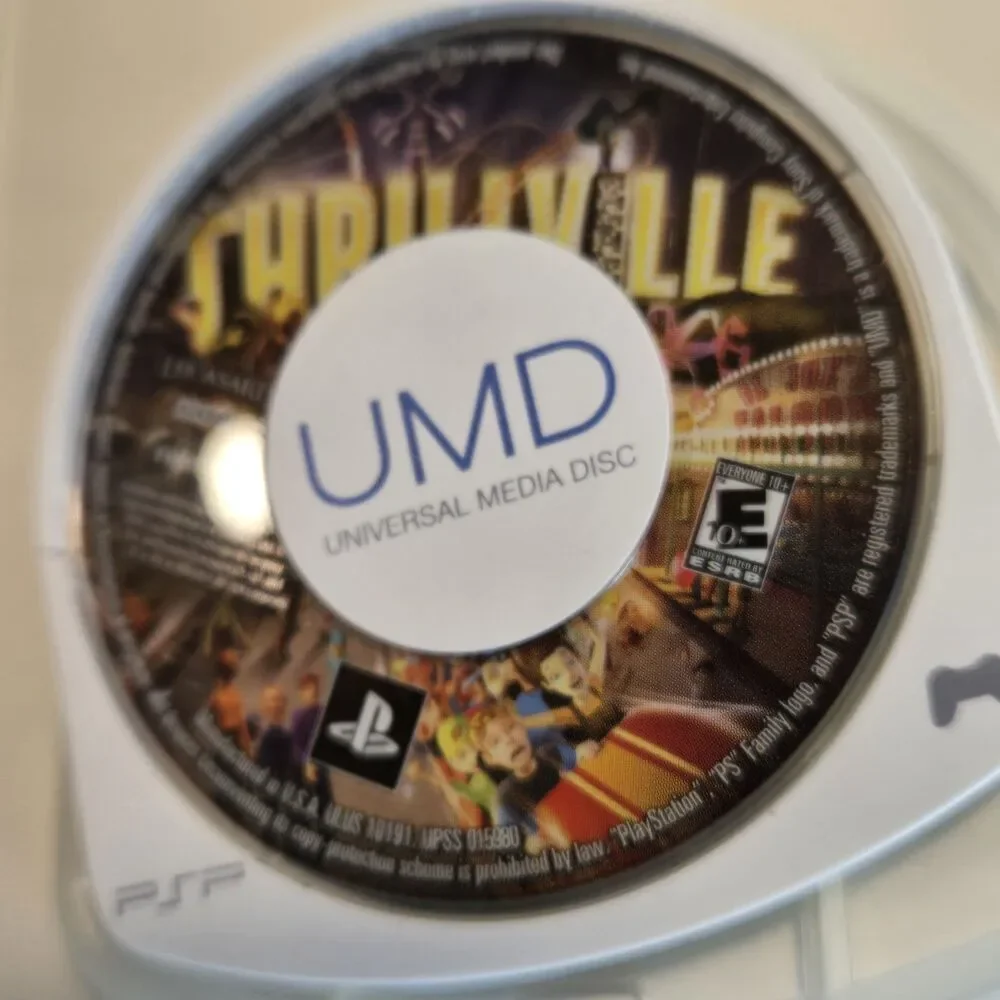 Thrillville (Sony PSP, 2006) - Complete in Box (CIB) - LucasArts